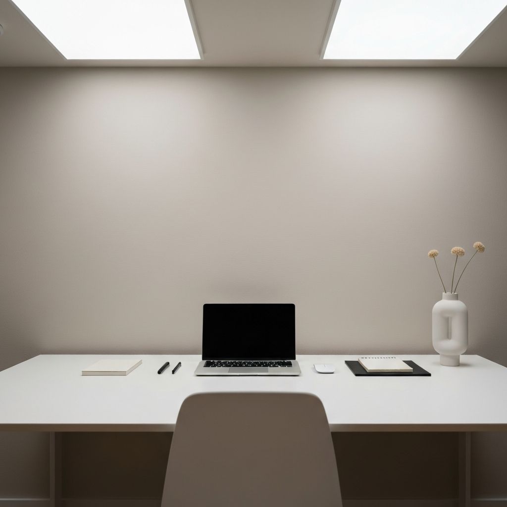 Ruang kerja minimalis modern