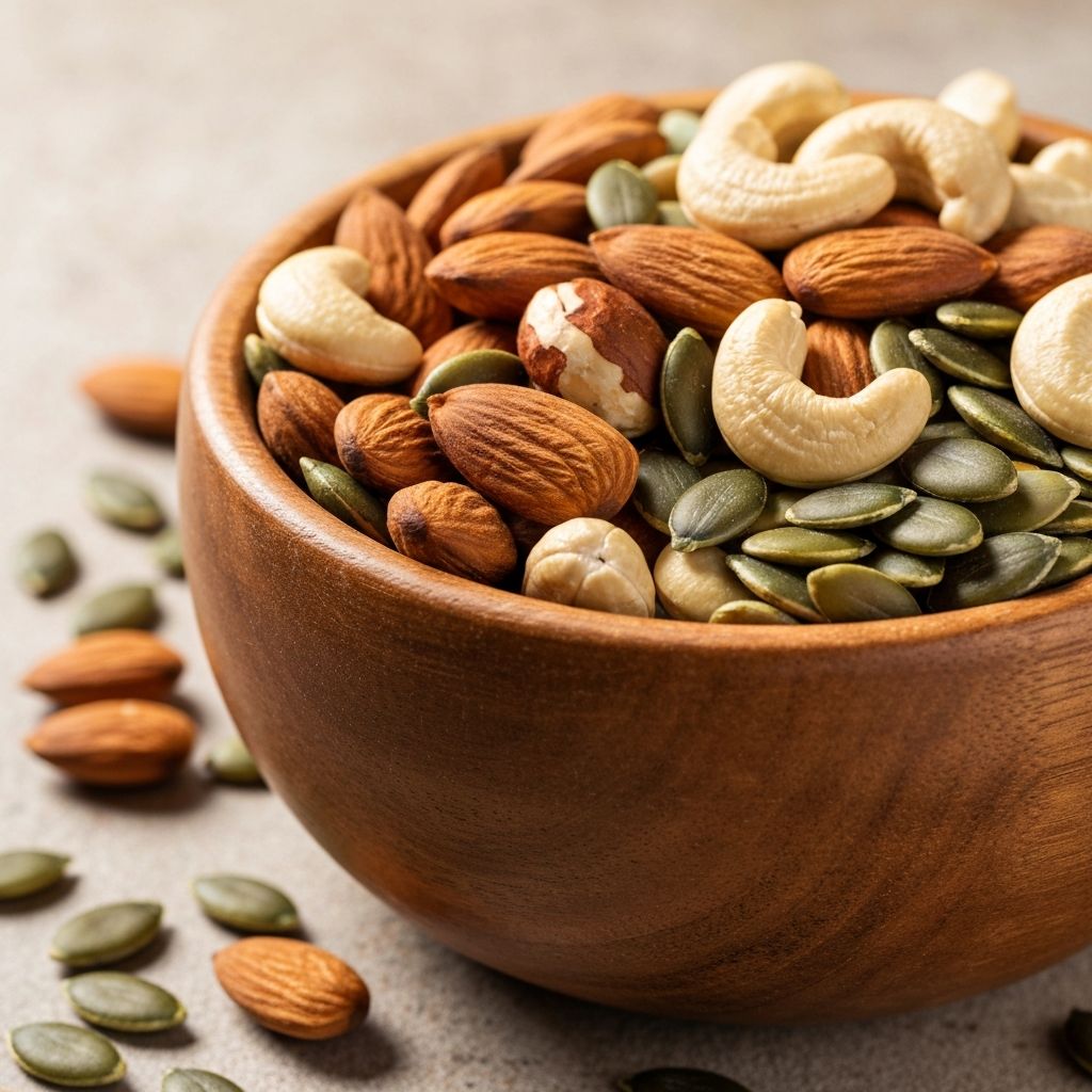 Kacang-kacangan dan biji-bijian alami